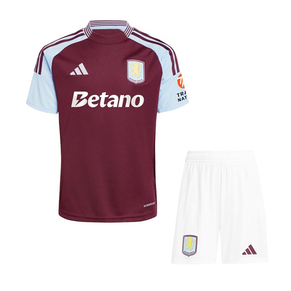 Camiseta Aston Villa Primera equipo Niño 2024-25